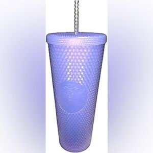 Purple studded Starbucks large tumbler